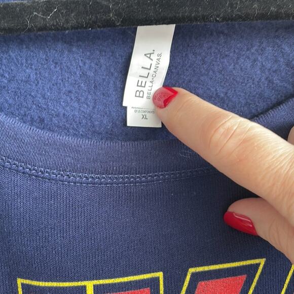 Cat Sweatshirt Hiss Kiss Band Funny - Picture 3 of 4